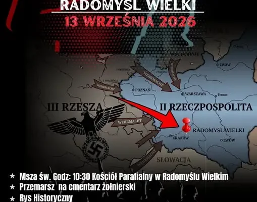 Radomyśl Wielki uczci pamięć bohaterów – zaproszenie na uroczystości 13 września