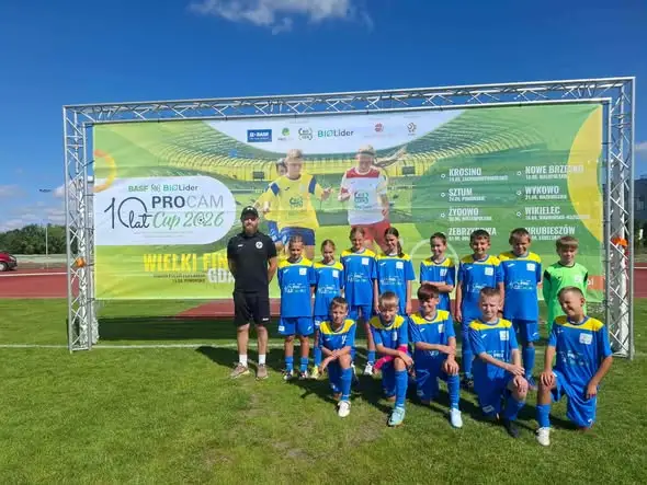 BASF PROCAM CUP: Młodzi piłkarze z Hrubieszowa z brązowym medalem