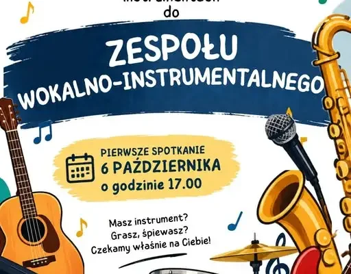 GOK Borowa zaprasza muzyków i wokalistów na wspólne spotkanie