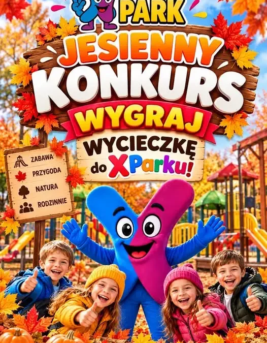 XPark Pustków ogłasza wielki jesienny konkurs. Do wygrania wycieczka dla 70 osób