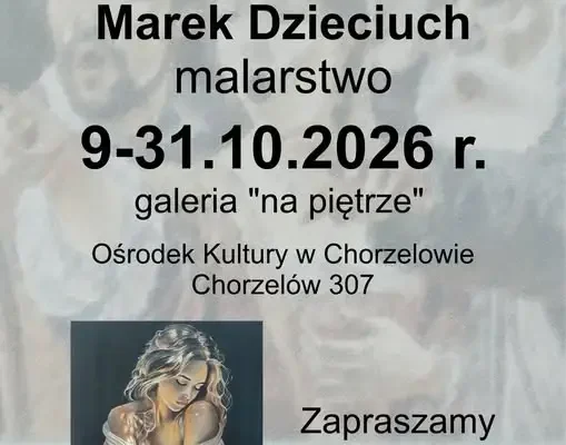 Wernisaż wystawy malarstwa Marka Dzieciucha „Z pasji tworzenia” w Gminie Mielec