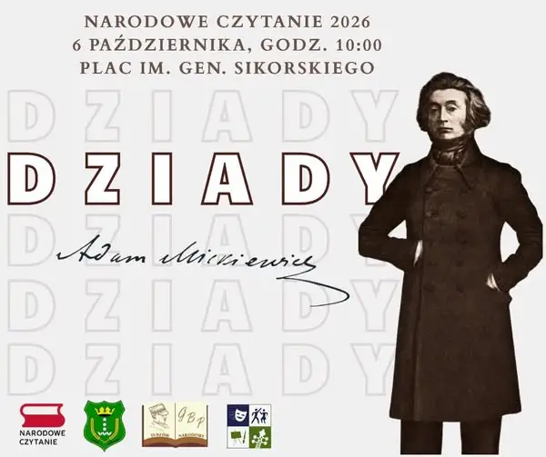 Narodowe Czytanie „Dziadów” w Tuszowie Narodowym – 6 października
