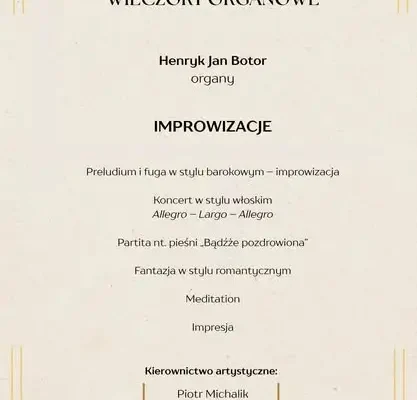 Radomyśl Wielki: finałowy koncert organowy już 4 października