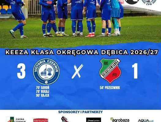 Victoria Czermin pokonała wicelidera. Kolbuszowianka uległa 1:3