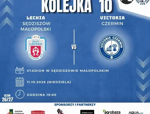 Victoria Czermin zagra w Sędziszowie Małopolskim. Kluczowy mecz o punkty