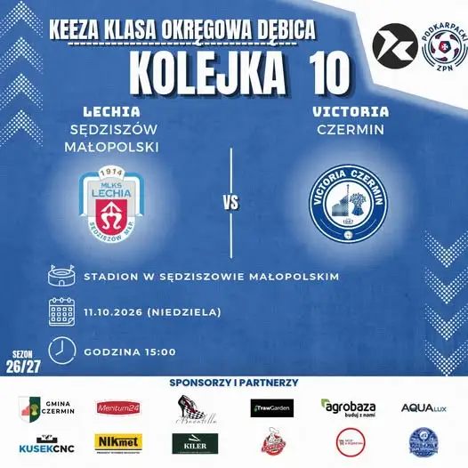 Victoria Czermin zagra w Sędziszowie Małopolskim. Kluczowy mecz o punkty