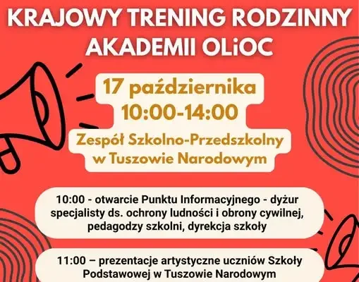 Krajowy Trening Rodzinny Akademii OLiOC w Tuszowie Narodowym – 17 października