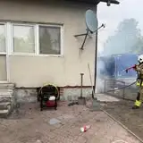 Druhowie z OSP Padew pomagali zespołowi ratownictwa medycznego w Wojkowie