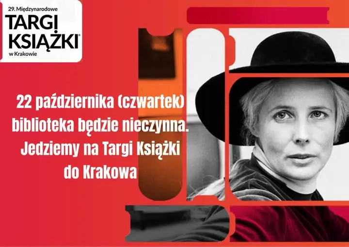Biblioteka w Tuszowie nieczynna 22 października – pracownicy jadą na Targi Książki do Krakowa