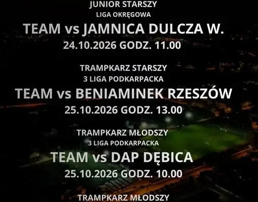 Terminarz ligowy LKS Łopuchowa: mecze seniorów i młodzieży w najbliższych dniach