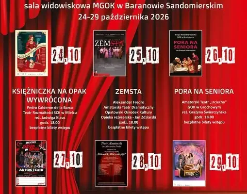 Teatr „Uciecha” z Grochowego wystąpi na Teatraliach Mielecko-Baranowskich