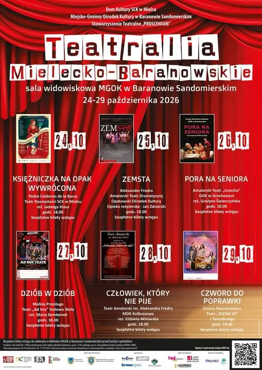 Teatr „Uciecha” z Grochowego wystąpi na Teatraliach Mielecko-Baranowskich